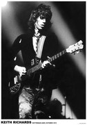 Plagát, Obraz - Rolling Stones / Keith Richards - Rotterdam 1973