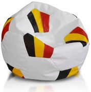 Sedací vak lopta štáty ekokoža TiaHome - Írsko