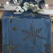 VIANOČNÝ BEHÚŇ NA STÔL ELEGANCE5 40X140 CM VZOROVANÝ