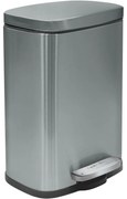 Spirella Pedálový odpadkový kôš soft-close Akira 12 l, brúsená nehrdz. oceľ, 12 l