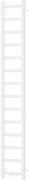 Mexen Bolt, vykurovacie teleso 1800 x 300 mm, 351 W, spodné a stredové, biela, W126-1800-300-00-20