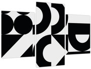 Obraz - Geometrická abstrakcia N⁰2 (90x60 cm)