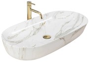 Rea Cleo umývadlo, 81 x 41 cm, imitácia kameňa Aiax, REA-U8404