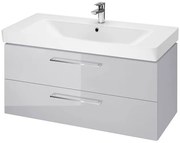 Cersanit - SET B332 LARA MILLE 100cm (SKRINKA + UMÝVADLO), šedá, S801-332-DSM