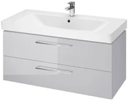 Cersanit - SET B332 LARA MILLE 100cm (SKRINKA + UMÝVADLO), šedá, S801-332-DSM