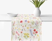 Goldea behúň na stôl valencia - rozkvetlá lúka 20x120 cm