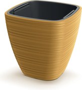 Plastový květináč Venas Square 38,8x38 cm - výber z 7 prevedení