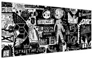 Obraz - Graffiti (120x50 cm)