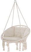 Aga Závesné kreslo MR4510BE Beige