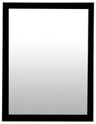 Zrkadlo Basic, čierne