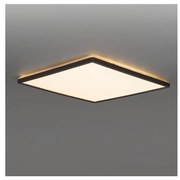LED kúpeľňové stropné svietidlo NIVERA LED/24W/230V IP54 30x30 cm čierne