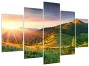 Obraz - Letná krajina (150x105 cm)