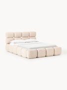 Buklé čalúnená posteľ Tayla