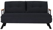 Rozkladacia pohovka Sando 2 Black
