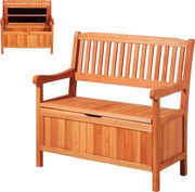 Záhradná skrinka drevo 0 l hnedá