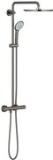 Sprchový systém GROHE Euphoria System s termostatickou batériou Hard Graphite 26075A00