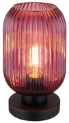 Globo 15469TP - Stolná lampa NORMY 1xE27/40W/230V fialová