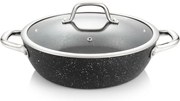 TESCOMA panvica hlboká PRESIDENT Stone s pokrievkou ø 26 cm , 26 cm