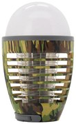 LED Prenosná nabíjacia lampa s lapačom hmyzu LED/2W/3,7V IPX4 maskáčová