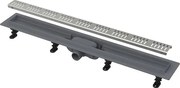 Sprchový žľab Alca 85 cm plast šedá mat zebra APZ10-850M