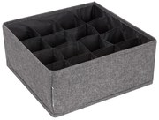 Sivý organizér do zásuvky s 16 priehradkami Bigso Box of Sweden Drawer