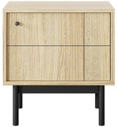 Nočný stolík Japandi S54 dub linea