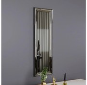 Nástenné zrkadlo BOSS 90x30 cm strieborná