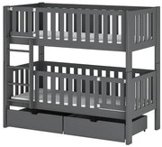 Posteľ Ksawery 80x180 graphite