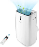 5 v 1 klimatizácia 14000 BTU vykurovanie a chladenie a ventilátor a odvlhčovač vzduchu klimatizácia pre 40 ㎡ 44,5 x 39 x 77 cm