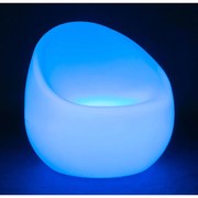 LED svietiace kreslo, 70 x 74 cm