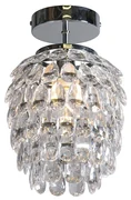 Art Deco závesné svietidlo oceľ 19 cm stmievateľné - Bling