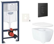 Závesný wc set do ľahkých stien / predstenová montáž GROHE Essence SIKOGRSESEKF0