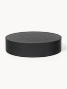 Okrúhly XL drevený konferenčný stolík Dan