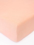 Froté plachta 140 × 200 cm - lososová