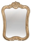 Nástenné zrkadlo 49x69 cm zlatá