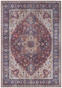 Hanse Home, Kusový koberec Asmar 104000 Plum/Red, 80x150, červená, chodba / predsieň