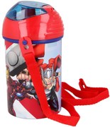 Plastová fľaša na pitie s viečkom Avengers - MARVEL - 450 ml