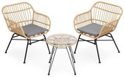ZÁHRADNÝ SET TIMO 2 x STOLIČKA + STOLÍK