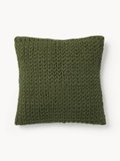 Ručne vyrobený pletený poťah na vankúš z hrubej priadze Adyna