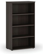 Kancelársky regál PRIMO WOOD, 800 x 420 x 1434 mm, wenge