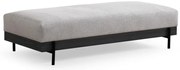 Stolička Eti Black Pouffe Grey