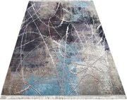 DY Sivý koberec s abstraktným vzorom Horeca-New 200S Rozmer: 160x220 cm