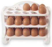 Orion Box na vajíčka, do dverí chladničky, 3 poschodia, na 30 vajec