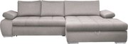 XXXLutz ROHOVÁ SEDAČKA, textil, svetlosivá Carryhome - Sedačky - 002300011411