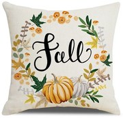 Obliečka na vankúš FALL 45x45 cm, krémová