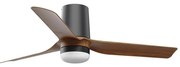 FARO Barcelona FARO 33835-1TW - LED Stmiev. ventilátor MINI PUNT TUB S 10W 2700/4000/6000K + DO FA33835-1TW