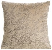 DEKORAČNÁ OBLIEČKA NA VANKÚŠ RIVA 40X40 CM TMAVOBÉŽOVÁ