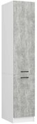 Kuchynská skrinka OLIWIA S40/205 biela / betón
