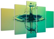 Obraz kvapky vody (150x105 cm)