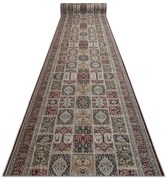 Protišmykový behúň LOTUS CASSETTES 39980 béžový / červený